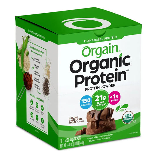 Single Serve Organic Protein? Plant Based Protein Powder - Chocolate