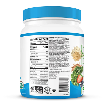 Organic Protein? & Superfoods Plant Based Protein Powder - Creamy Chocolate Fudge